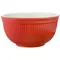 Миска soft ripples, 3,9 л, красная