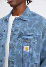 Carhartt WIP HELSTON - Джинсовая куртка - Белый