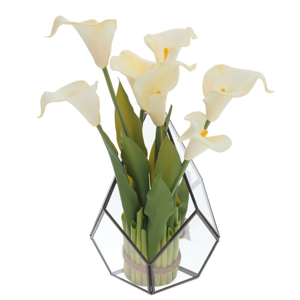 GAEM Ваза для искусственных цветов, L15 W15 H24 см