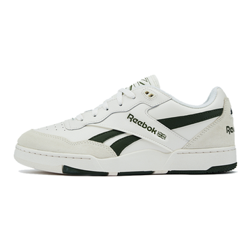 Reebok BB 4000 Подвесные баскетбольные кроссовки Низкие Белые кроссовки