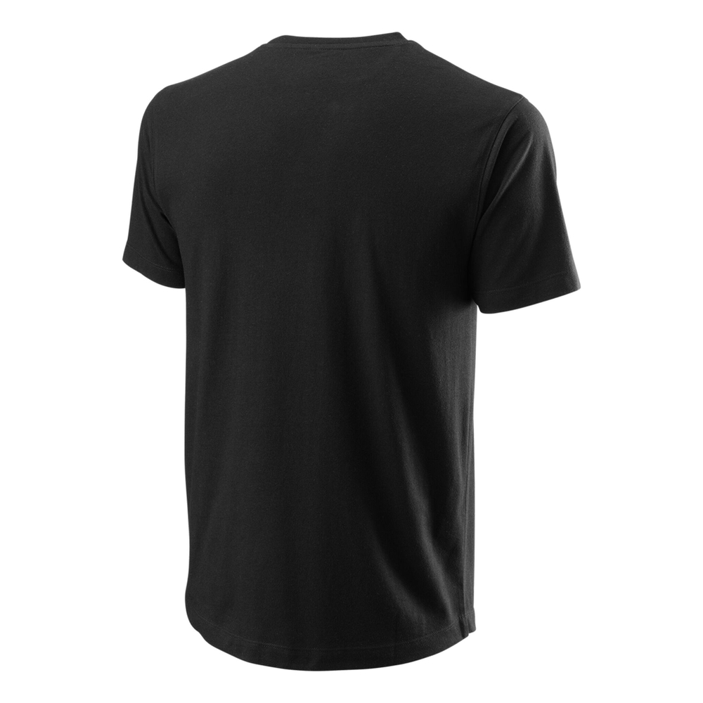 Мужское теннисное поло Wilson Night Skyline Tech T-Shirt Men - Black, White