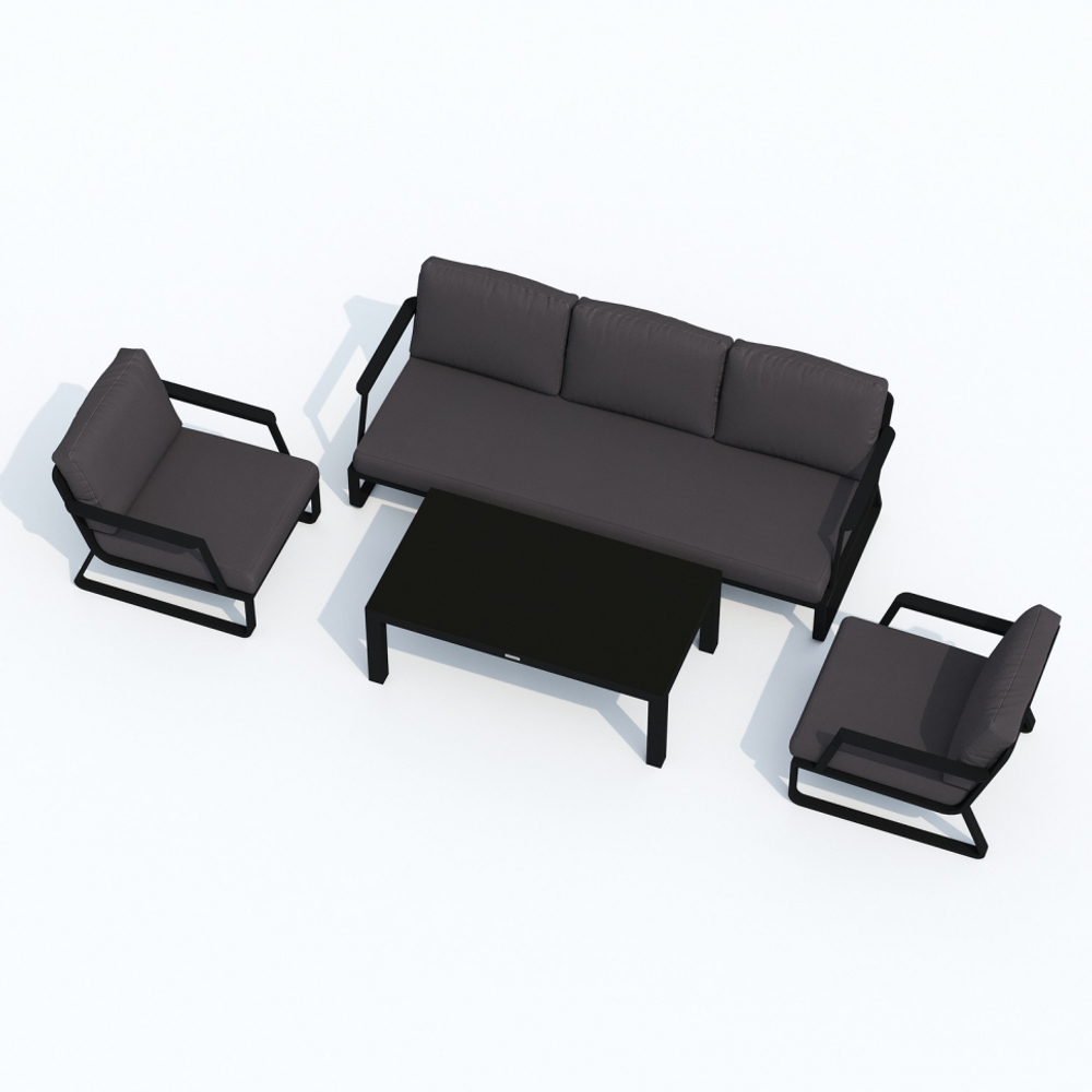 Кресло Ideal Patio ЭСТИВО черное