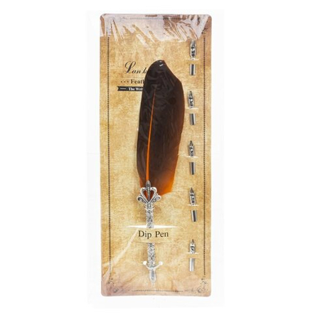 GAEM Набор подарочный: ручка перьевая, 5 наконечников, L11 W1 H30 см