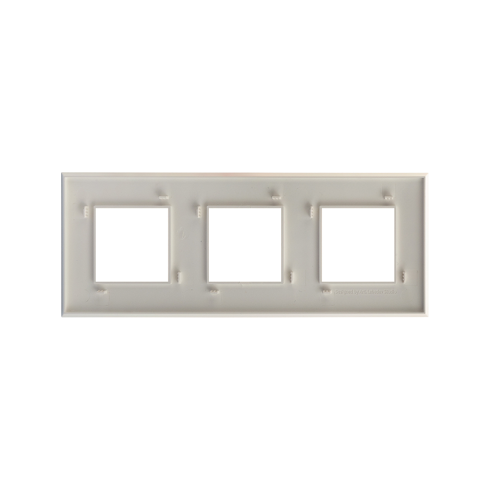 Рамка "Avanti", "Белый жемчуг", 3 поста (6 мод.)