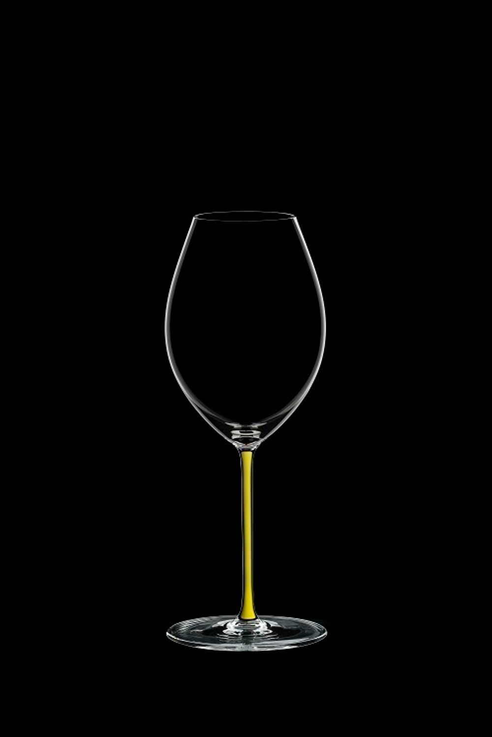 Бокал для красного вина 650мл Riedel Fatto a Mano Old World Syrah с желтой ножкой