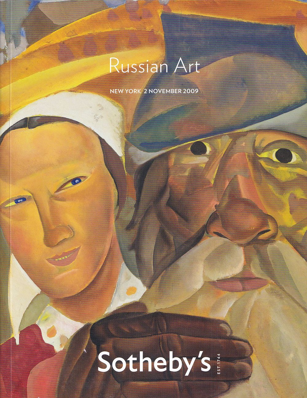 Каталог аукциона Sotheby's, Нью-Йорк, Русское искусство от 2 ноября 2009 года