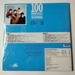 Винтажная виниловая пластинка LP The Artwoods 100 Oxford Street (Italy 1998)