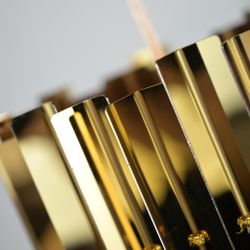 Подвесной светильник Tom Kirk Facet Pendant Gold