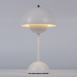 Настольная лампа Cloyd ERMA-B T1 / выс. 30 см - белый (арт.30135)