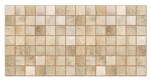 ПАНЕЛЬ ПВХ ARTDEKART БРУС БЕЛЕНЫЙ 955Х480ММ 1ШТ