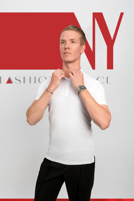 Поло Regular-Fit white