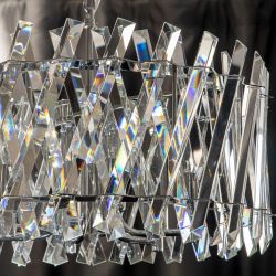 Citilux Ингвар CL334261 Люстра подвесная хрустальная Хром