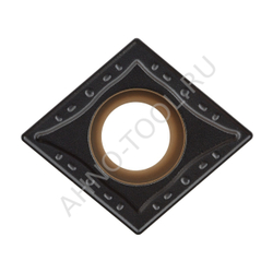 Пластина твердосплавная ISO CCMT120404-PMA ACP20E AHNO по стали, получистовая