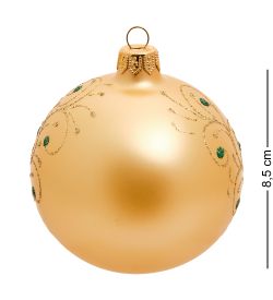 Элита НФШ-1558 Ел.украшение Шар «Жар-птица» 85 мм