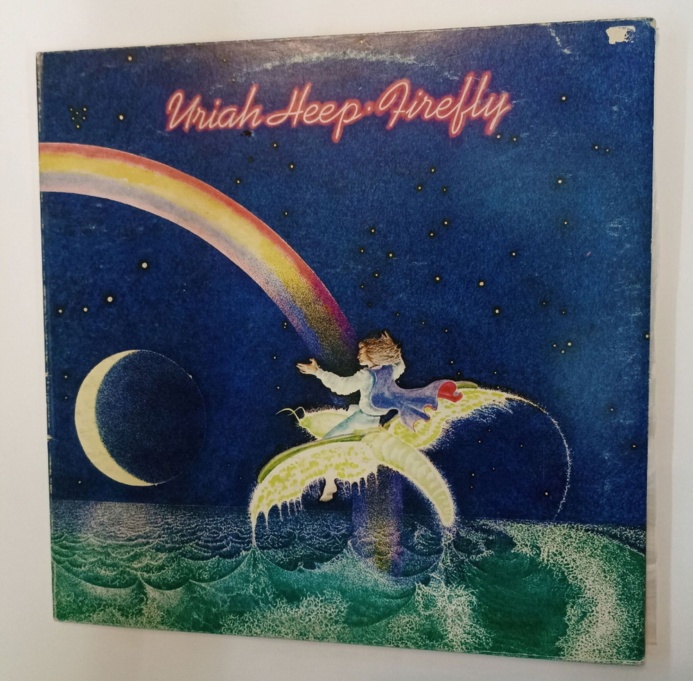 Винтажная виниловая пластинка LP Uriah Heep Firefly (Spain 1977)