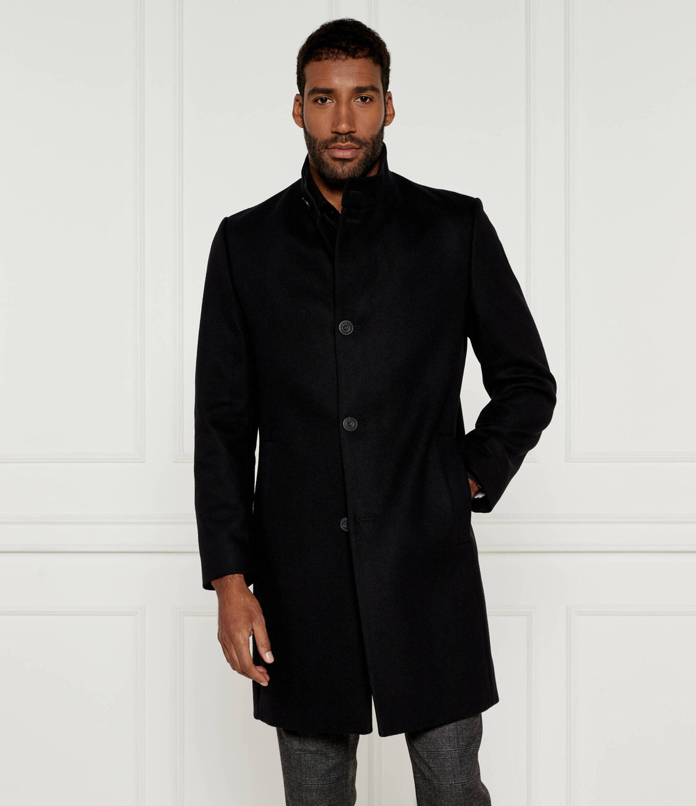 Шерстяное пальто Mintrax2441 HUGO - черный(50528837)