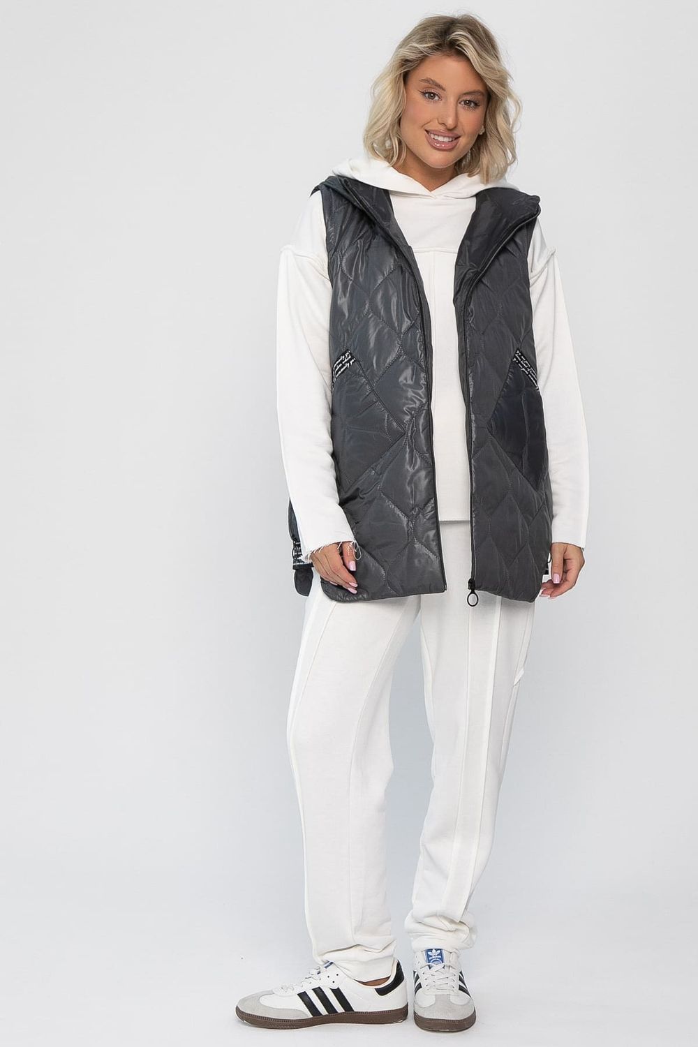 Костюм хлопковый Эко-стиль (белый) К14287-4М LT Collection