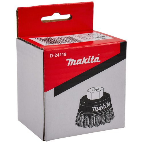 Щетка Makita 60 мм чашечная витая для УШМ   D-24119