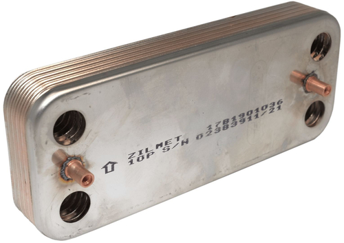 Теплообменник пластинчатый, 10 пластин, для ITALTHERM CITY CLASS F 12-25; C 24