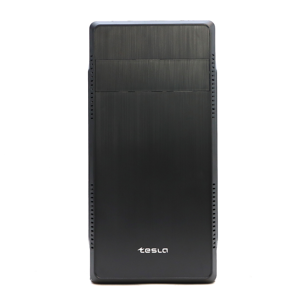 Корпус TESLA 1703BM, БП:450W, mATX, чёрный, 2xUSB2 (TSL-1703-450W-BM)