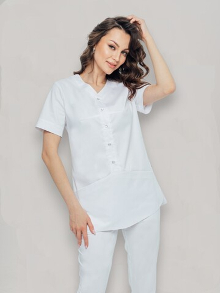 Блуза медицинская женская | Бл-353 к клеон стрейч