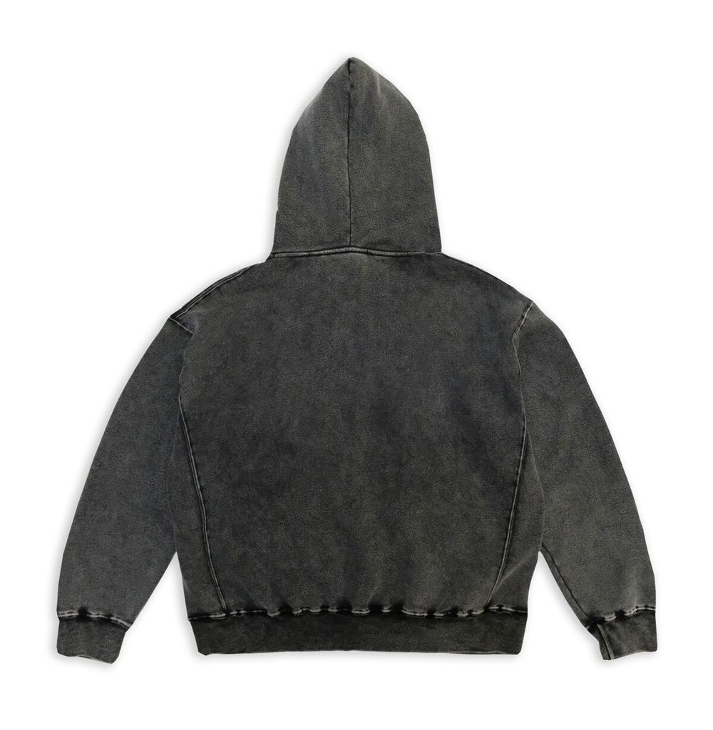 Худи CU8E Garment Dyed Boxlogo Серый