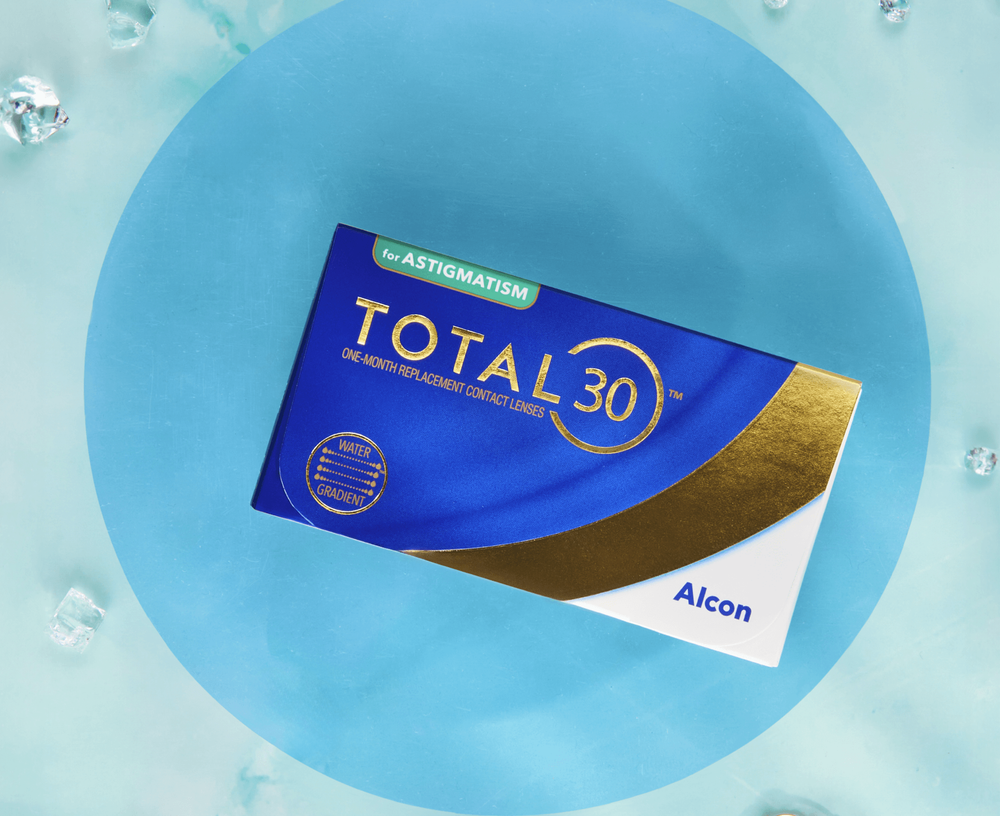 Контактные линзы Total30 For Astigmatism купить в интернет магазине Линзынадом24.рф