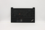 Верхняя панель с клавиатурой (топкейс) для ноутбука Lenovo ThinkPad E15 Gen 2. раскладка - русская, без подсветки, черная (5M11A35693), оригинал