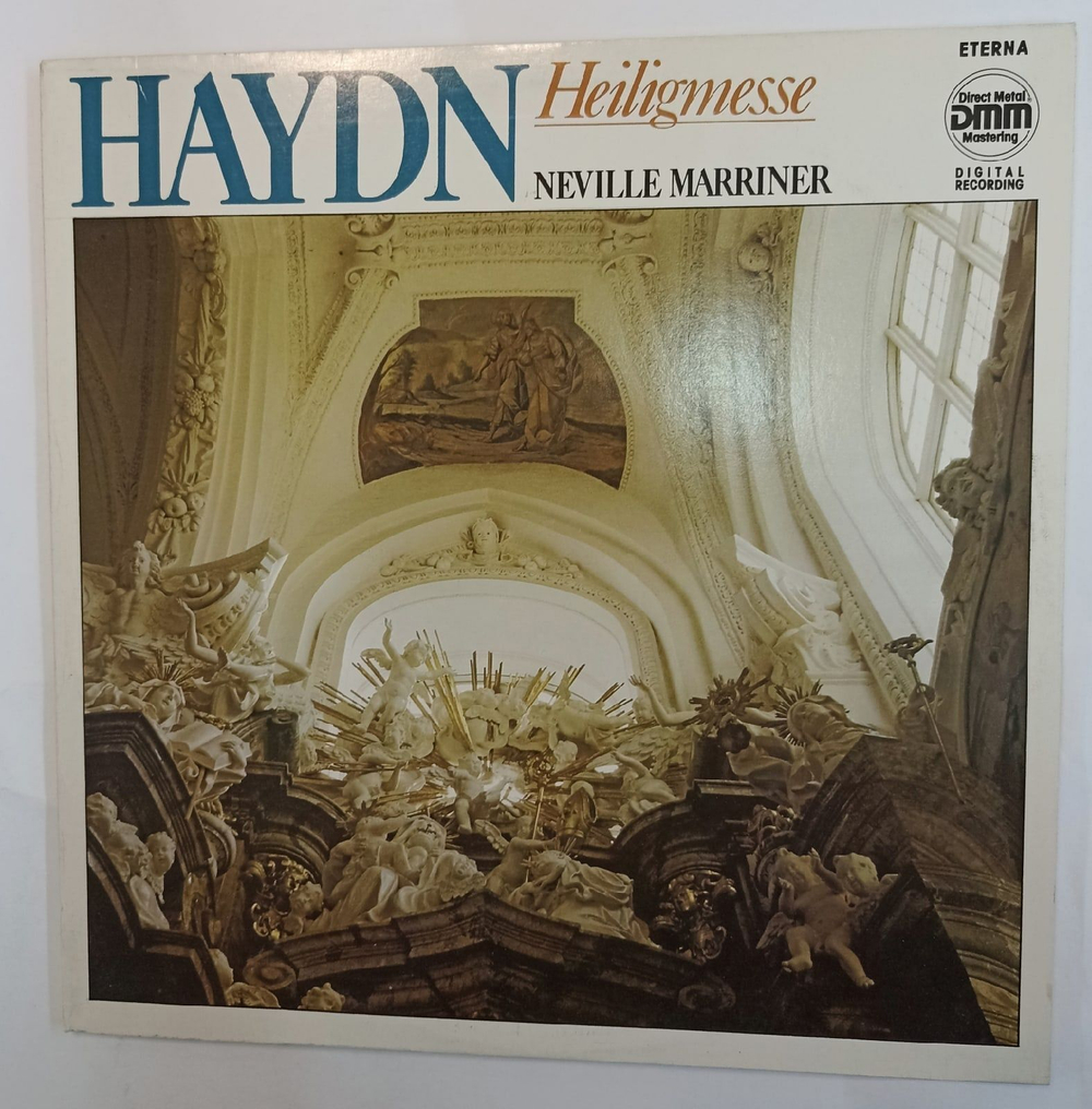 Винтажная виниловая пластинка Joseph Haydn Гайдн Йозеф Heiligmesse Missa Sancti Bernardi Von Offida B dur Fur Soli, Chor Und Orchester Hob. XXII 10 (GDR 1988)
