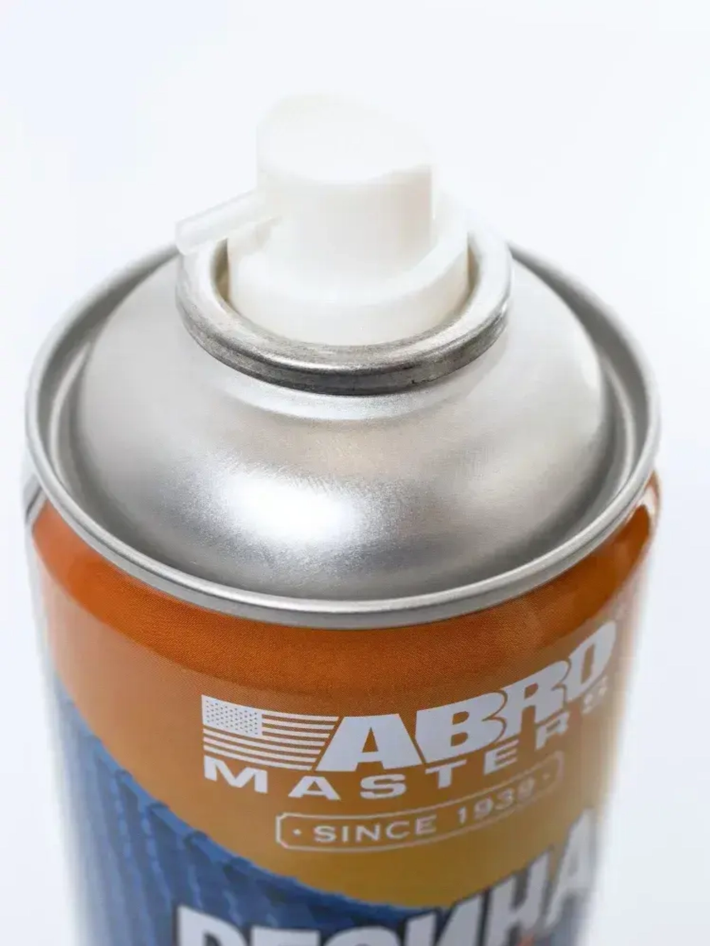 Герметик эластичный Резина-спрей ABRO MASTERS (белый) 540 мл
