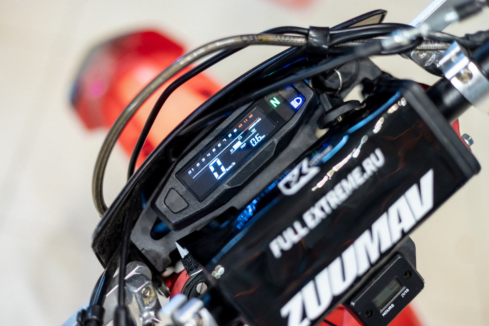Мотоцикл кроссовый Zuumav K8 FX 450 (NC450) 21/18 Red