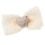 043 Заколка "Жемчужное Сердце" Puppy Angel