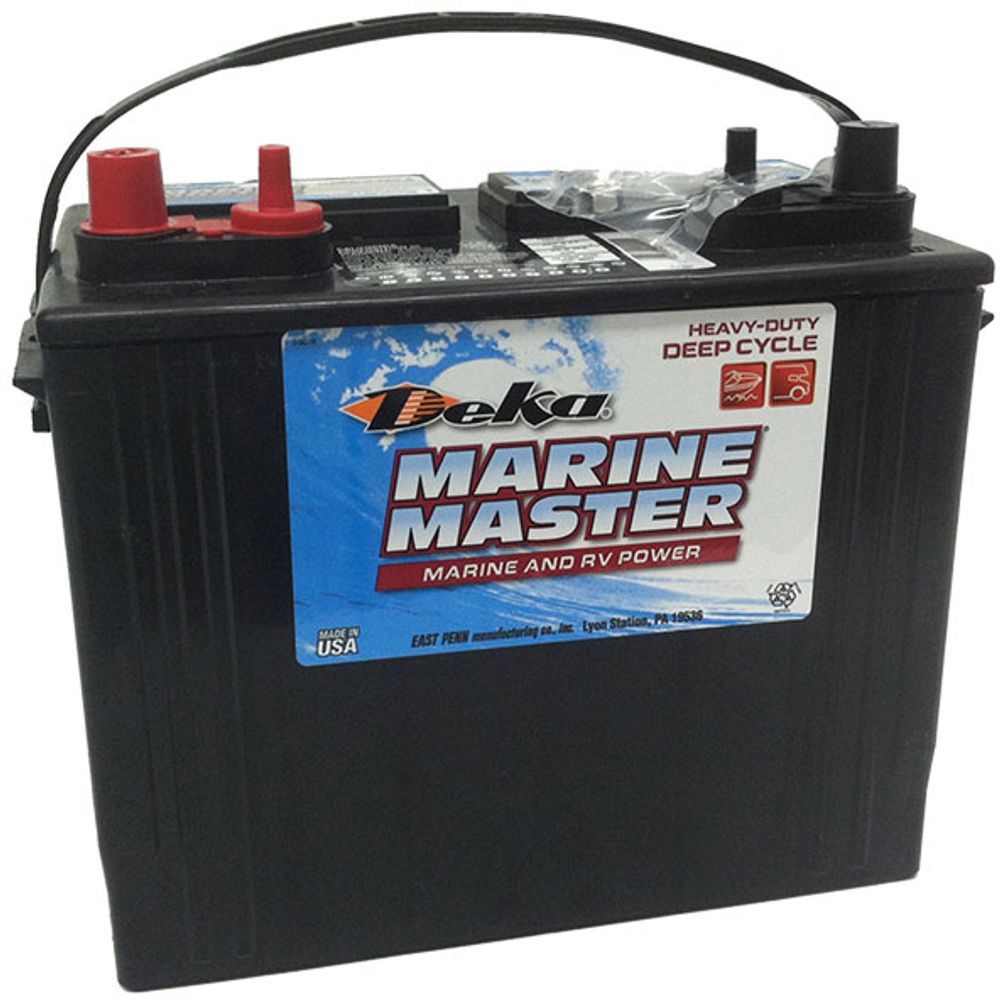 Аккумулятор лодочный тяговый Deka Marine Master DC24 12В 95а/ч, необслуживаемый