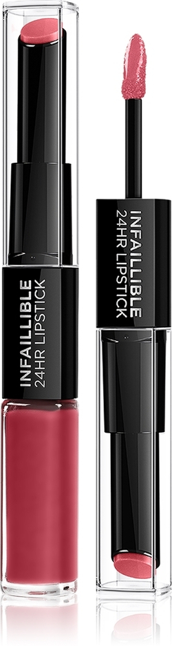 L’Oreal Paris Infallible 24H - Стойкая помада и блеск для губ 2-в-1, 5,7 g