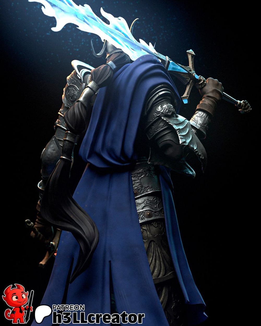 Фигурка Королева Реннала Полнолунная Rellana from Elden Ring