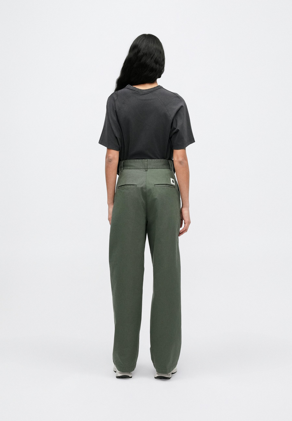 Carhartt WIP LEOLA - Тканевые брюки - Хаки
