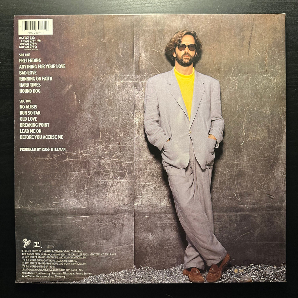Eric Clapton - Journeyman (Германия 1989г.)