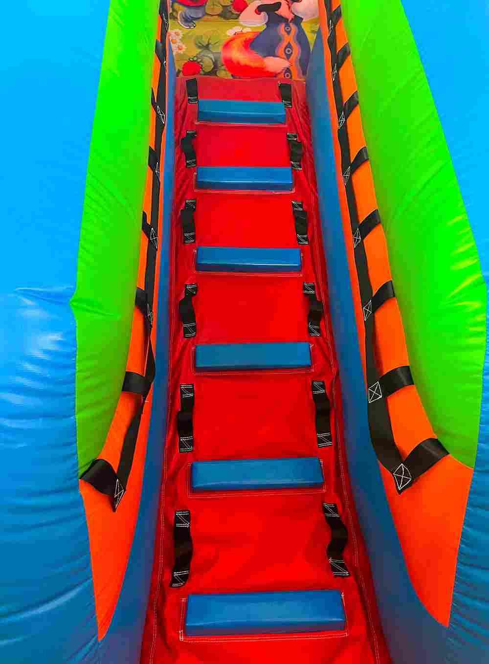 Коммерческий надувной батут «Добрая русская сказка 3», 8*4*5 м.