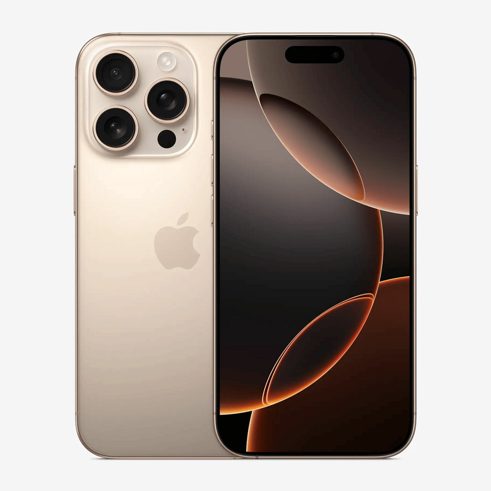 Смартфон Apple iPhone 16 Pro 512GB Desert Titanium только eSIM (США)