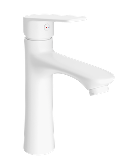 Смеситель для раковины DIWO Тула DW-TU03WH белый