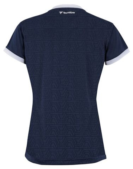 Женское поло Tecnifibre Team Mesh Polo - marine