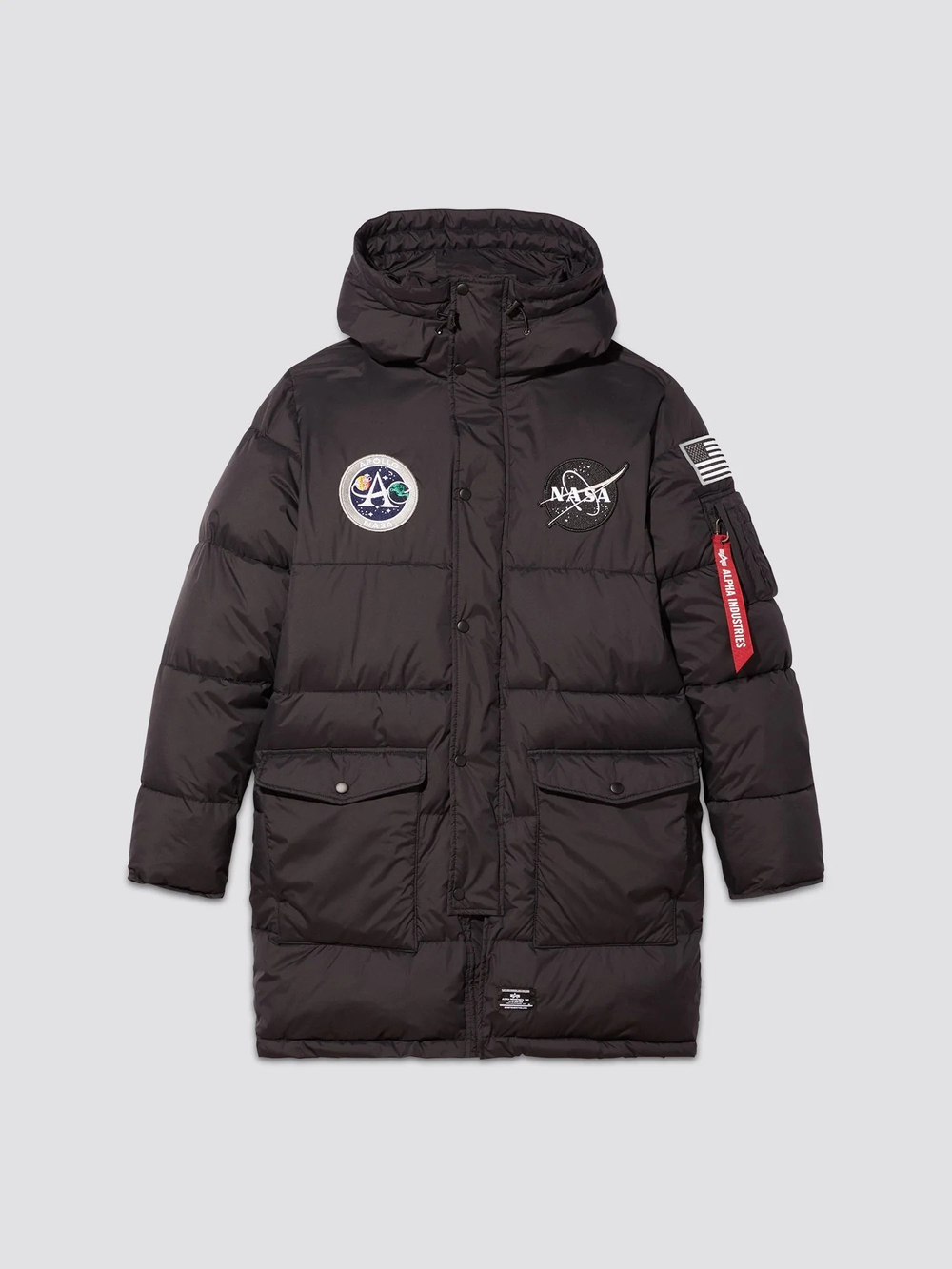 Куртка утепленная мужская ALPHA INDUSTRIES MAN ON THE MOON N-3B QUILTED PARKA