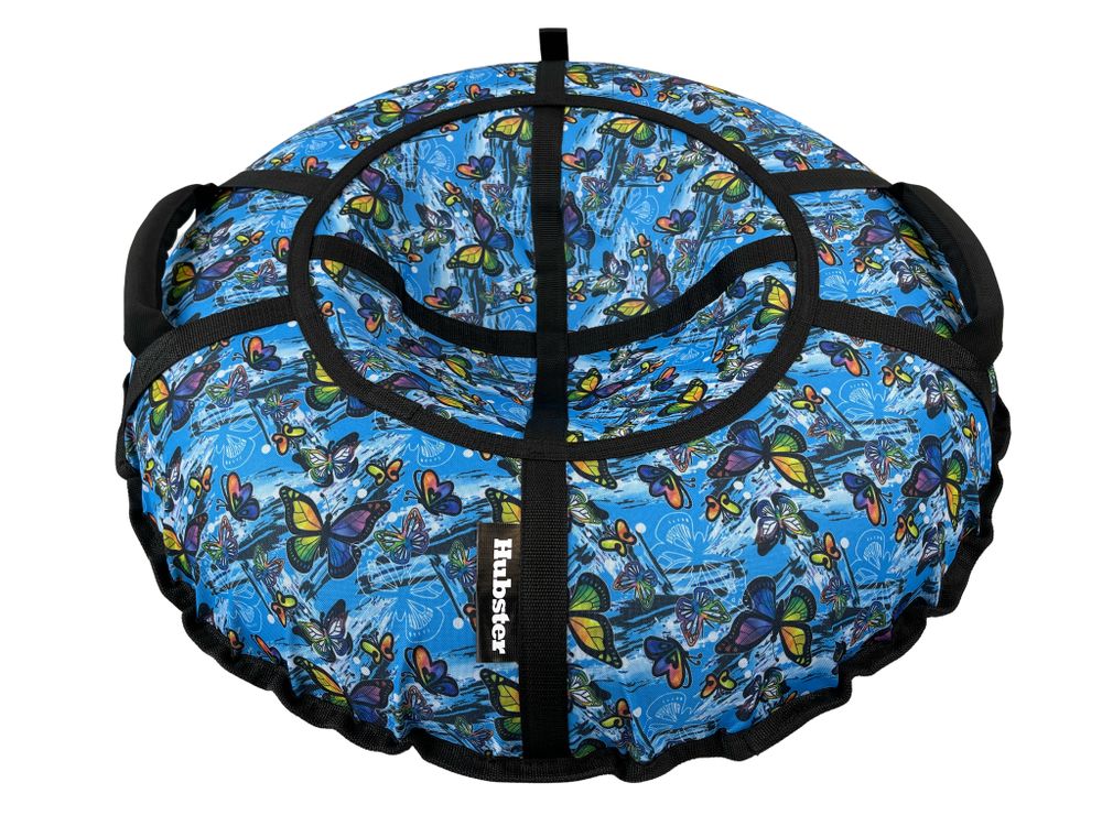 Тюбинг Hubster Люкс Pro S Махаон голубой