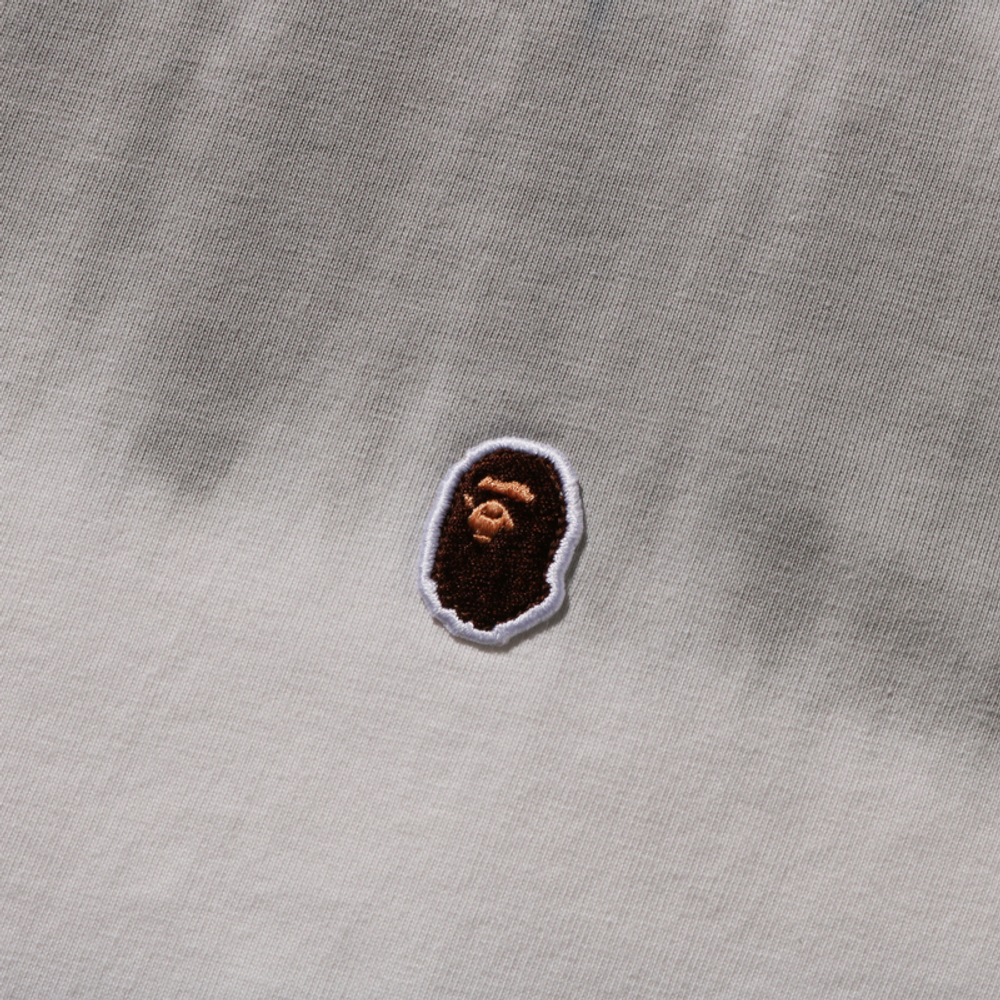 A Bathing Ape Bathing Ape Tie Dye Logo Embroidered Футболка