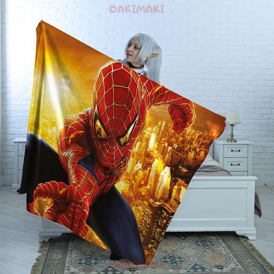 Плед Человек паук арт. 114 (флис), 150х130 и 200х140 см