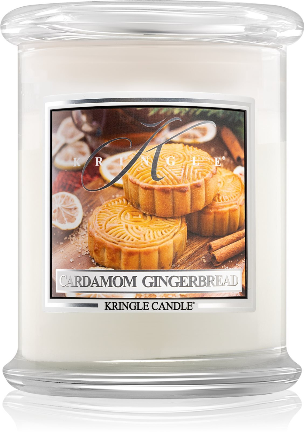 Kringle Candle Cardamom & Gingerbread - ароматическая свеча /   411  g  / GTIN 846853066479