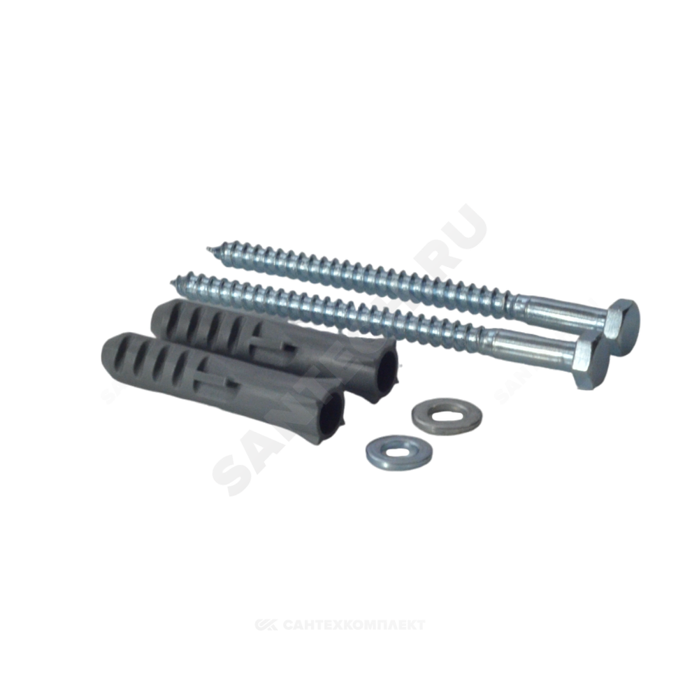 Крепление унитаза к полу D6x90 с шестигранной головкой, без колпачков КТ-90 Филд-А