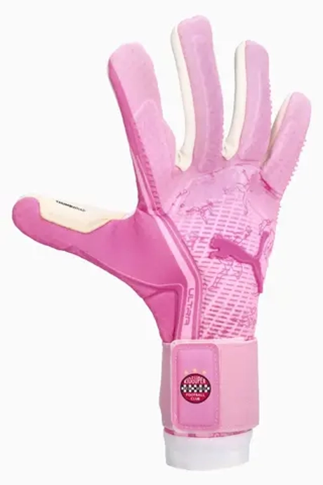 Вратарские перчатки Puma x KidSuper Ultra Ultimate Hybrid - розовый