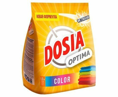 Стиральный порошок Дося автомат Оптима Колор 1,2 кг.