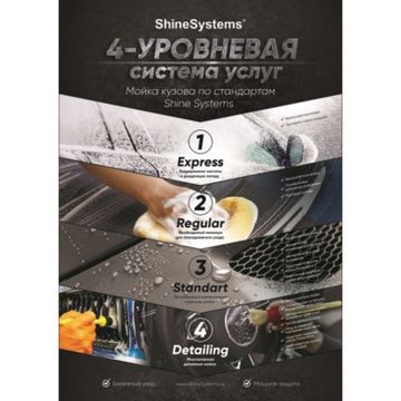 Shine Systems Плакат А4 Система услуг